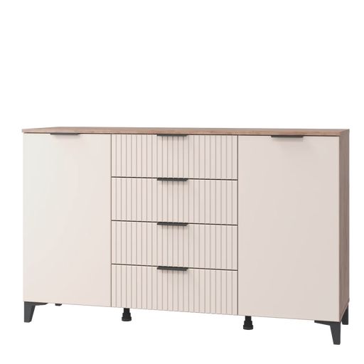 Комод «Тоскана», 2 дверцы, 4 ящика